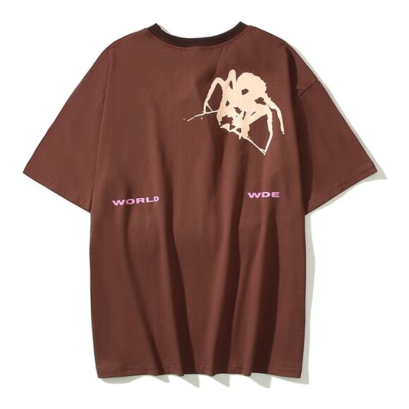 Sp5der Thug Brown Angel Short-Sleeve T-Shirt - Picture 2 of 7